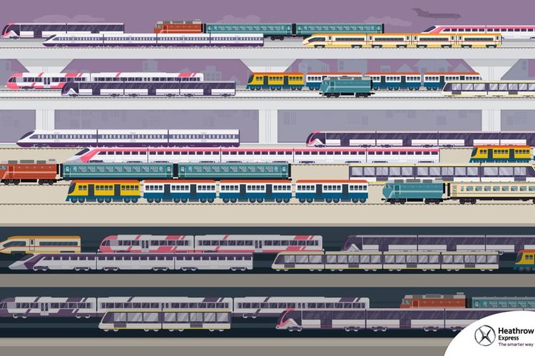 Which train is going the wrong way?
