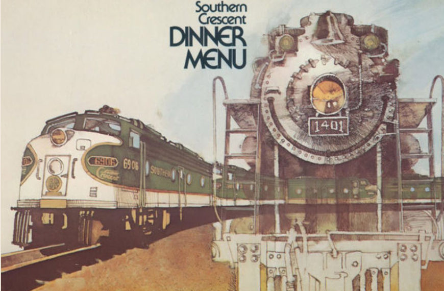 A Newly Digitized Menu Collection Shows Off America’s Lost Railroad Cuisine