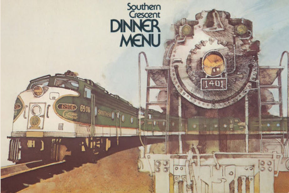 A Newly Digitized Menu Collection Shows Off America’s Lost Railroad Cuisine