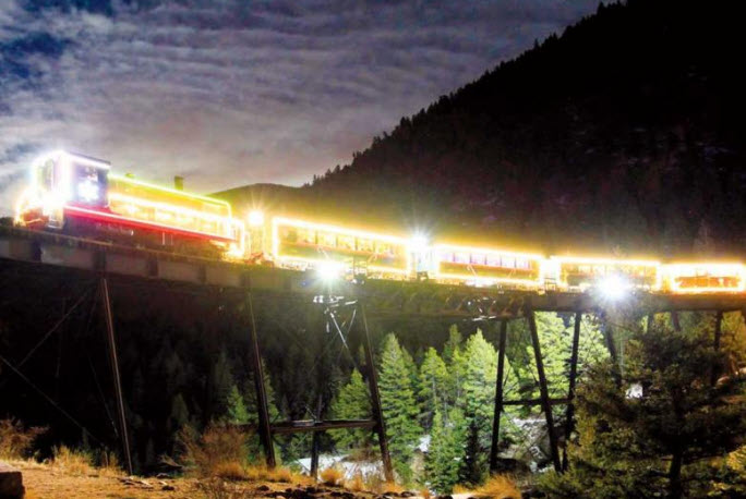 Winter Train Trips in Colorado
