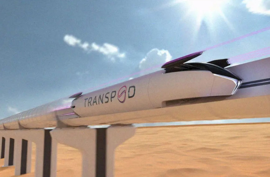 Train Powered by “Veillance Flux” Could Travel 620 MPH