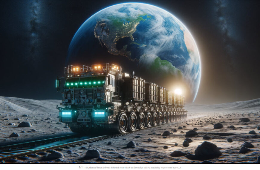 Northrop Grumman wins DARPA contract for a railway on the Moon